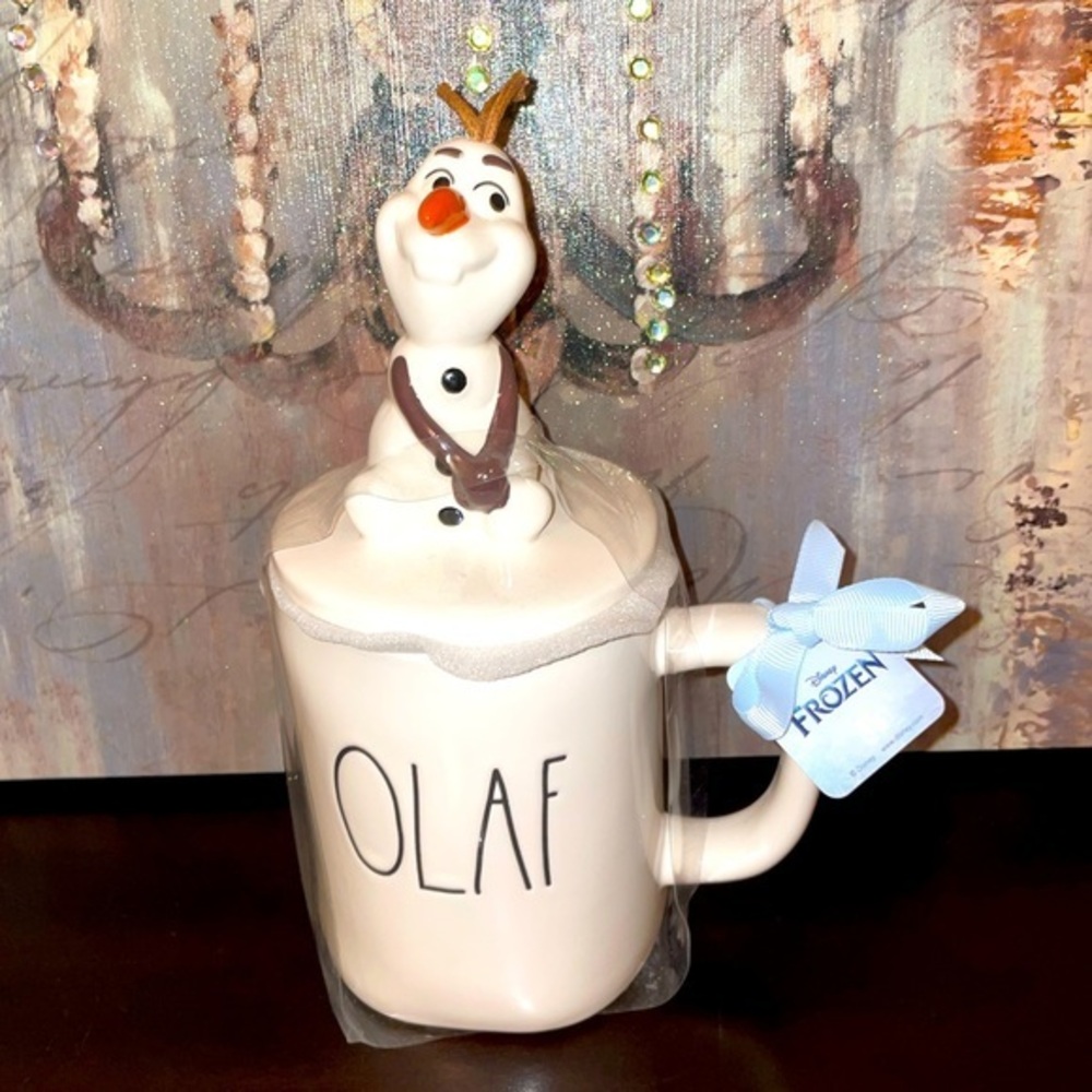 NEW Rae Dunn Disney’s Frozen OLAF Topper Mug